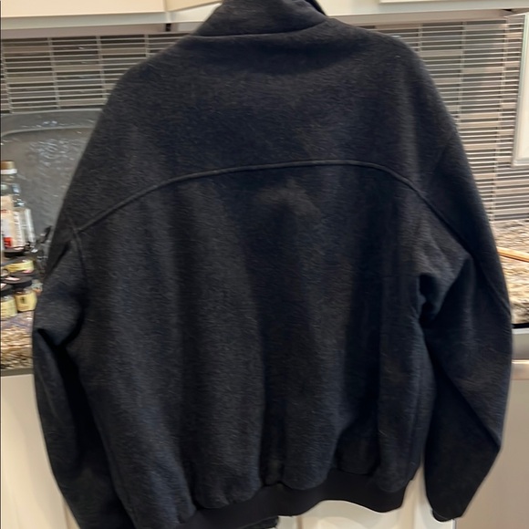 Nordstrom Black Bomber Varsity Jacket - Picture 6 of 6